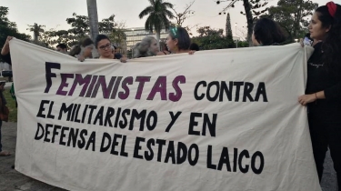 feministas salvadoreñas contra militarizacion estado