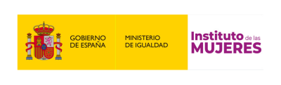 Logo Ministerio de igualdad Instituto de las mujeres