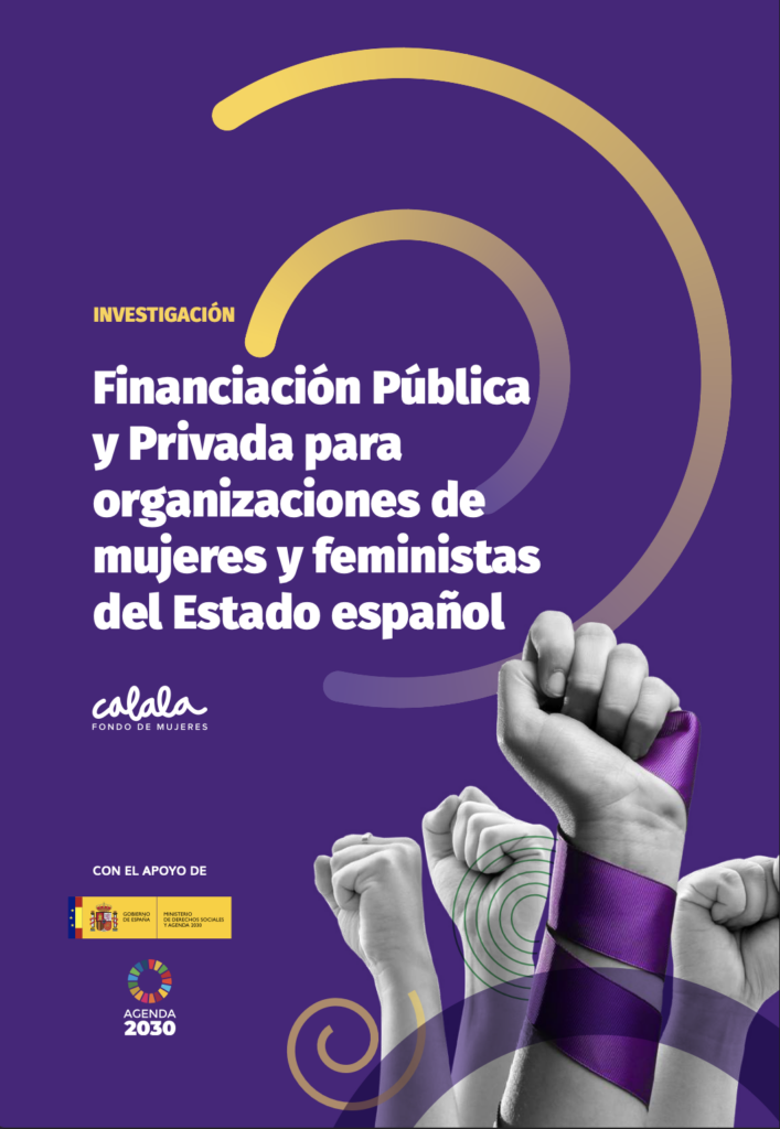 Portada Investigación sobre financiación pública y privada para organizaciones de mujeres