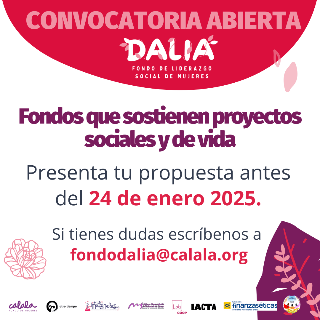 Fondo Dalia Convocatoria Diciembre 2024