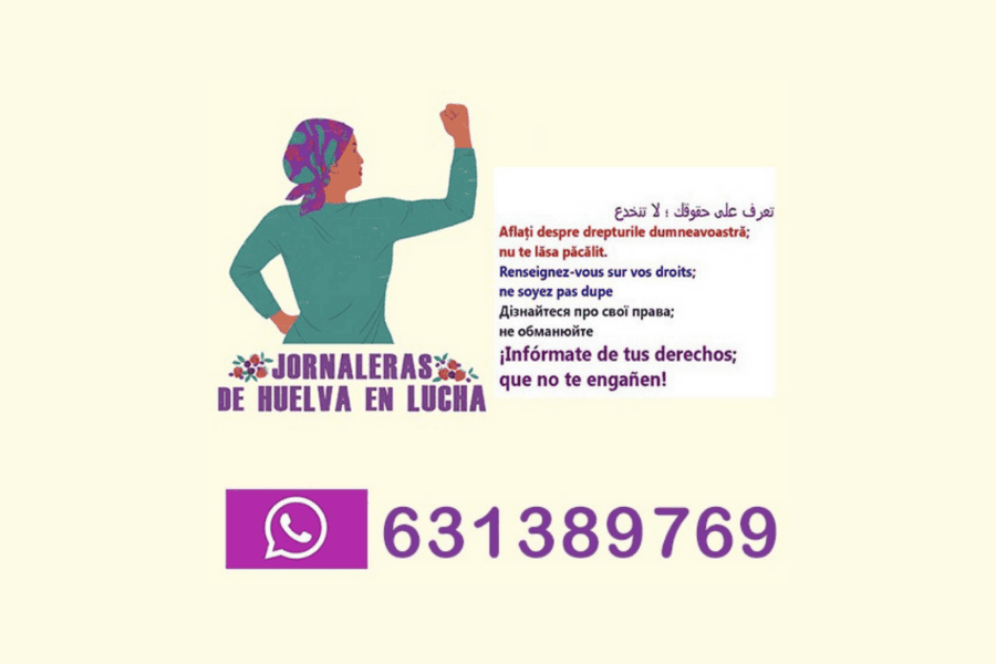 Jornaleras de Huelva en Lucha Fondo Radix Calala Otro Tiempo