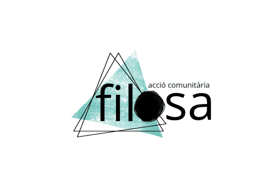 Logo Filosa acció comunitària Fondo Radix Calala Otro Tiempo