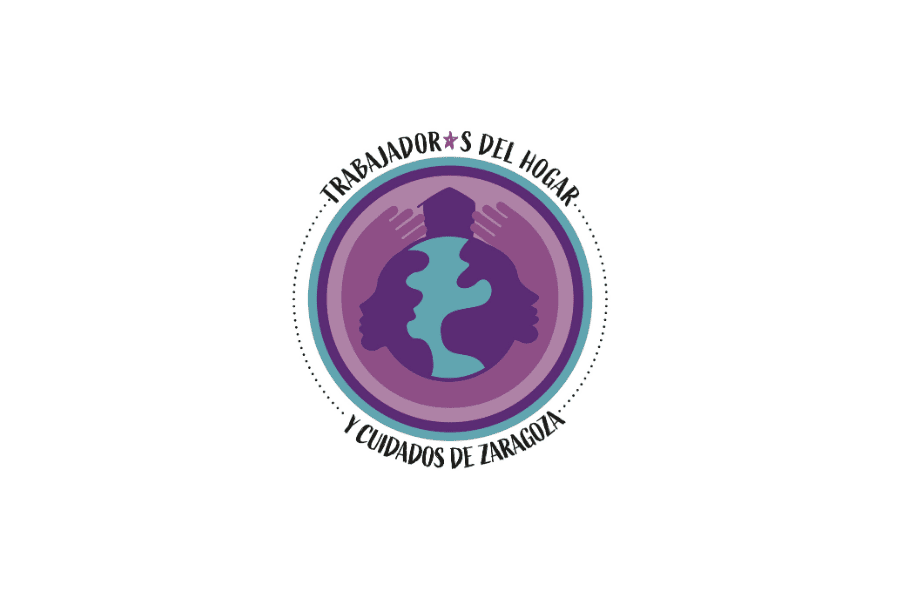 Logo Trabajadoras del Hogar y Cuidados de Zaragoza Fondo Radix Calala Otro Tiempo