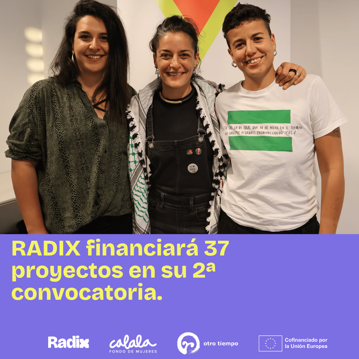 Radix financiará 37 proyectos en su 2da convocatoria